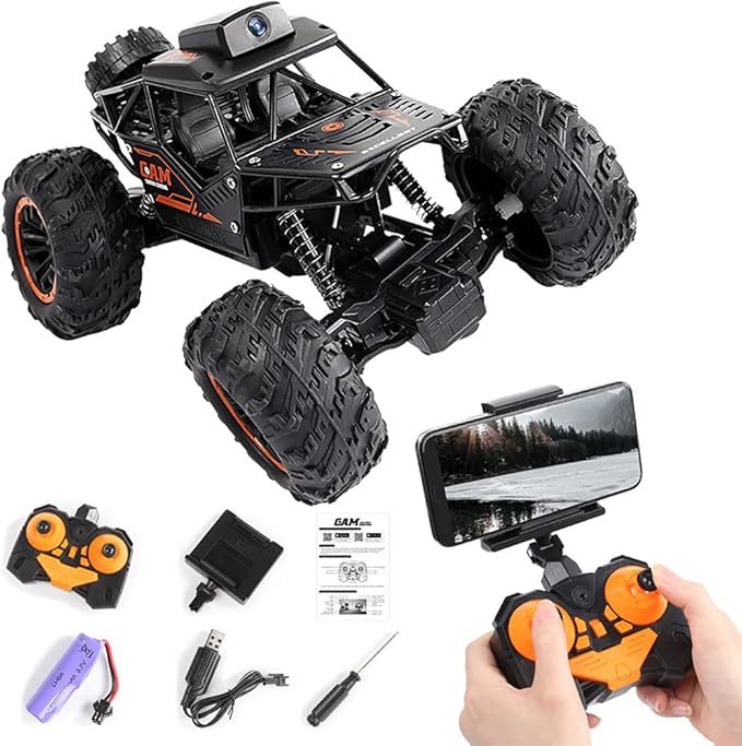 Remote Control High Speed Vehicle Off-Road 2.4G WIFI Camera RC Car Truck