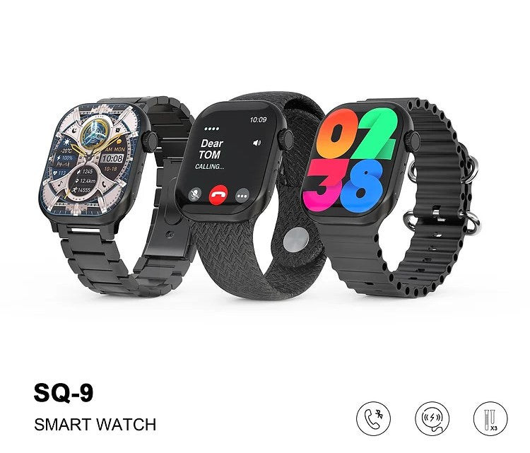 Smart Watch Haino Teko Germany SQ-9 AMOLED Display Men Women Sport Watch