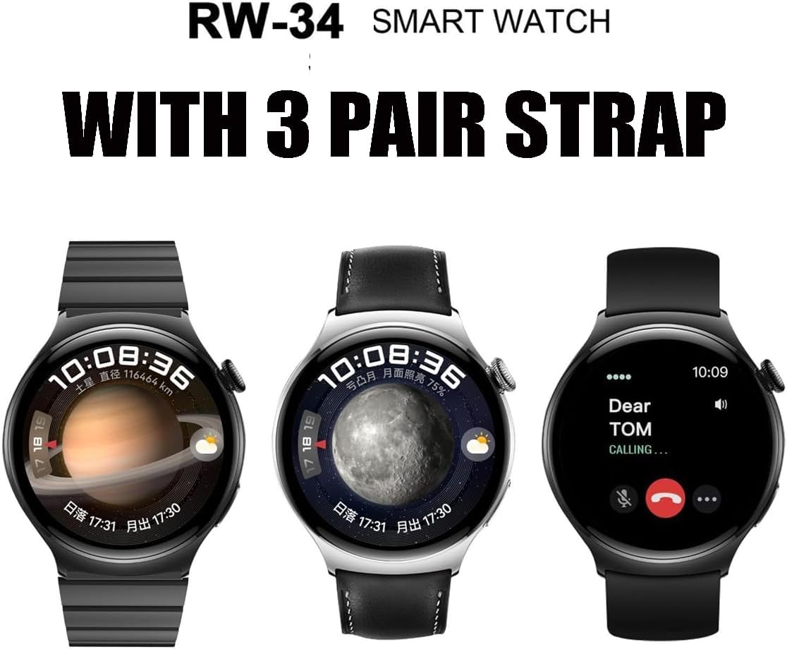 Smart Watch Haino Teko Germany Watch 4 Curve Screen Watch+3 Pair Strap