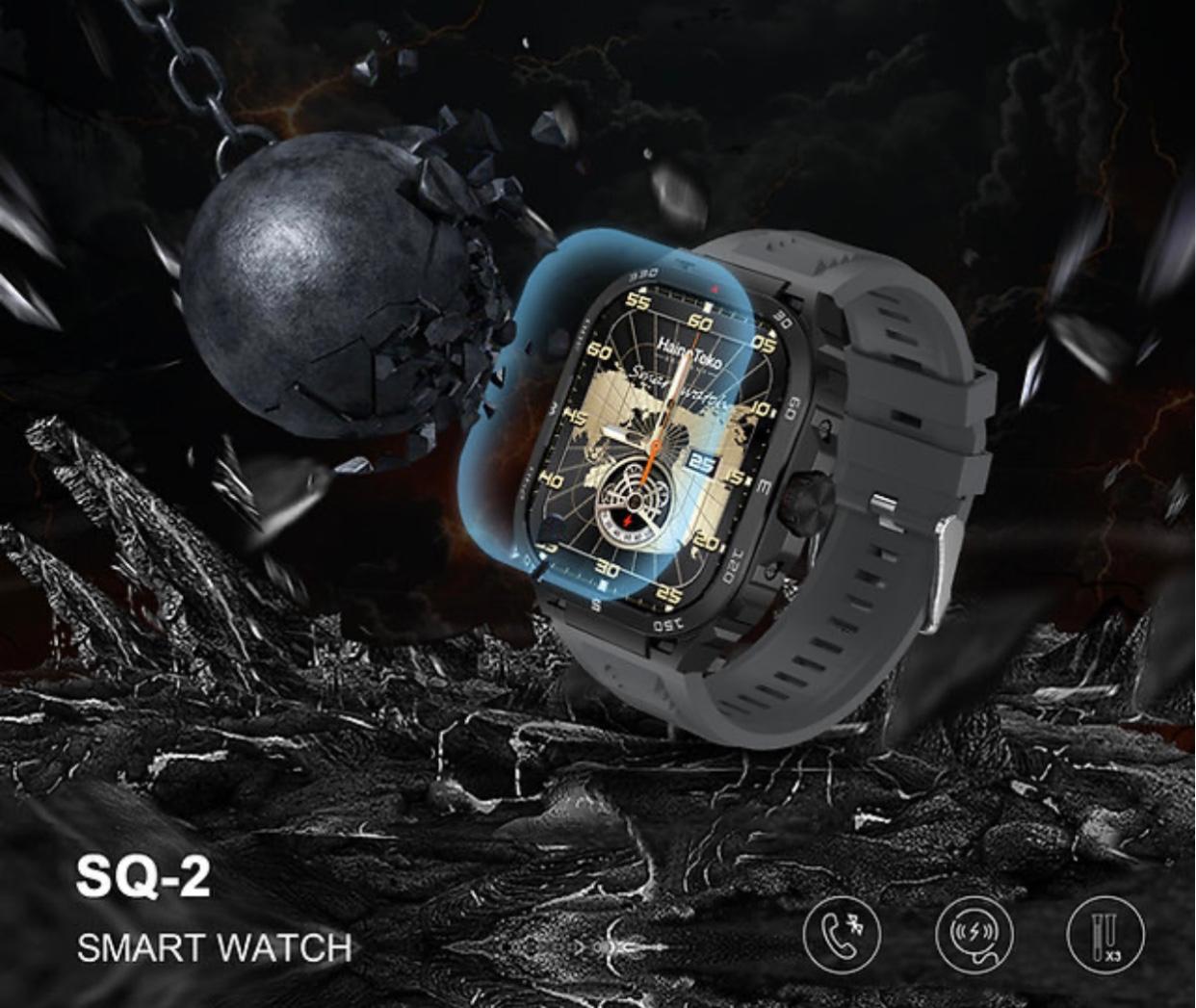 Military Rugged Smart Watch Haino Teko Germany SQ-2