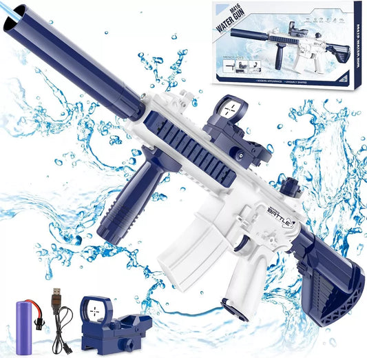 Electric Water Guns M416 for Kids Water Summer Toy for Outdoor Pool Water Fighting