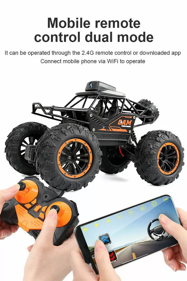 Remote Control High Speed Vehicle Off-Road 2.4G WIFI Camera RC Car Truck